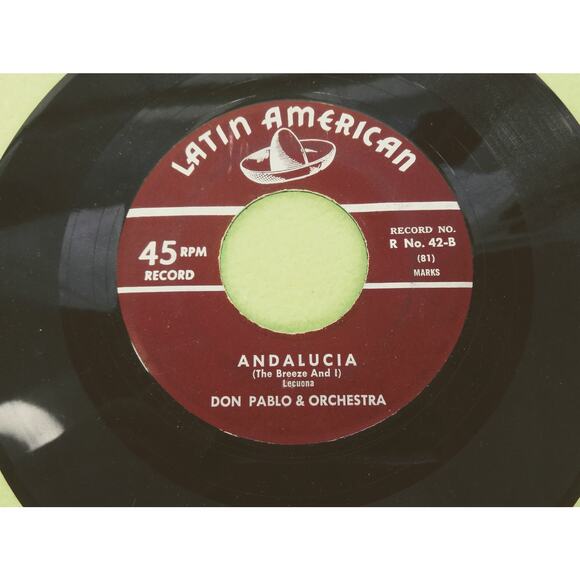 Don Pablo / Raquel Cervantes - Yearning - 45rpm Vinyl‎ Record Single - Picture 8 of 10